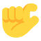 Pinching Hand emoji on Microsoft